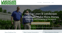 Desktop Screenshot of landscapeleadership.com
